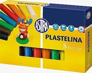 Astra Plastelina 8 kolorów WIKR-014926 5900263030514