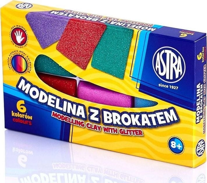 Astra Modeling clay with glitter 6