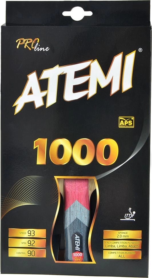 New Atemi 1000 Pro concave ping