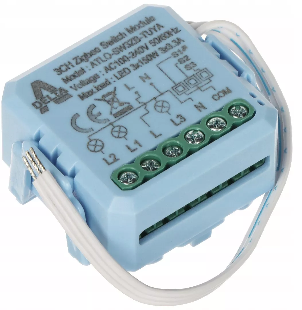 INTELLIGENT SWITCH ATLO-SW3ZB-TUYA ZigBee  Tuya Smart