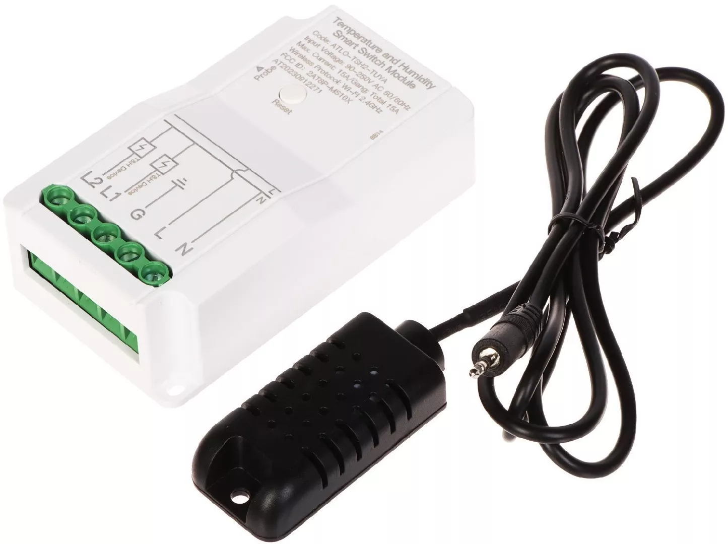SMART SWITCH WITH TEMPERATURE AND HUMIDITY