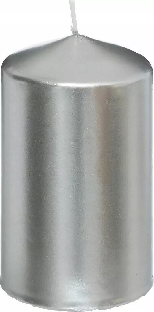 Atmosphera Cylindrical candle shiny 12 cm