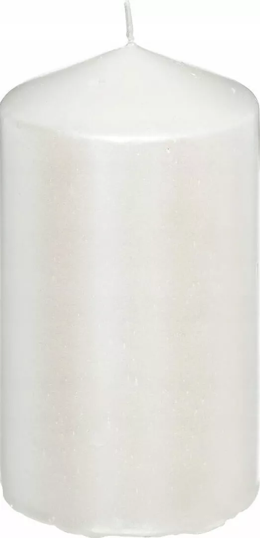 Atmosphera Cylindrical candle shiny 12 cm
