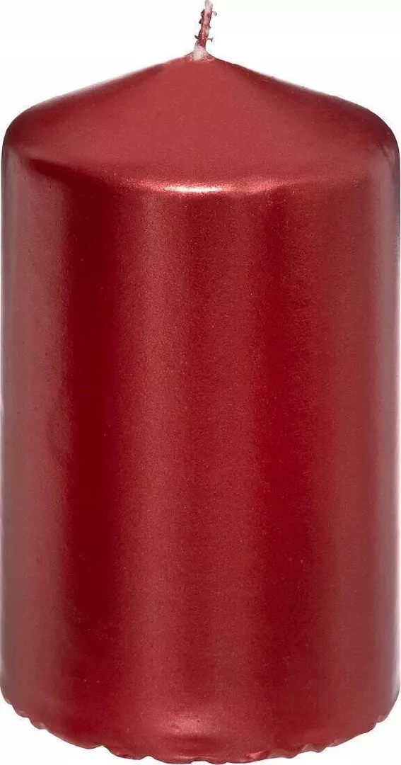 Atmosphera Cylindrical candle shiny 12 cm