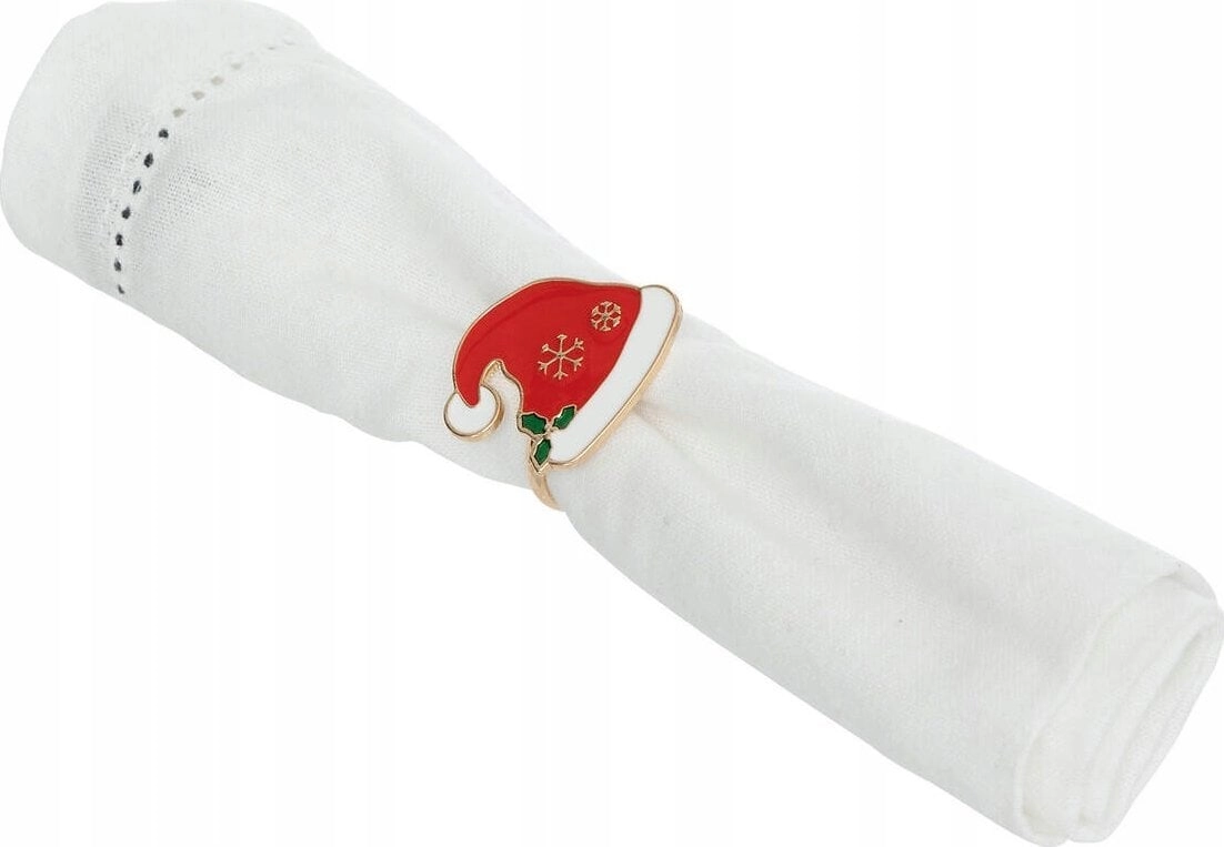 Atmosphera Christmas napkin rings metal 2