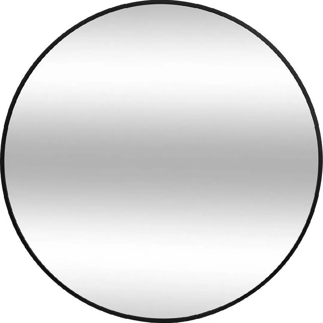 Atmosphera Lustro okrągłe w metalowej ramie