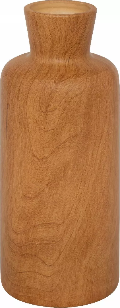 SAO ceramic vase wood effect 30