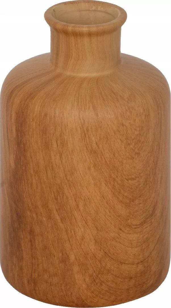 SAO ceramic vase wood effect 17
