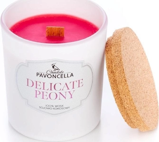 Delicate Peony soy candle  white  135g