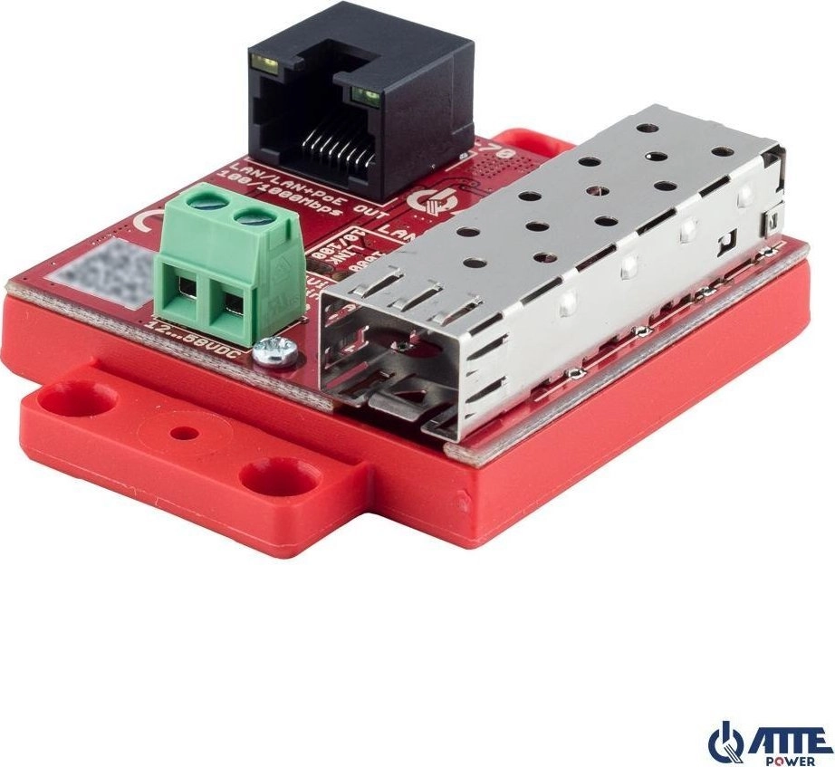 Atte fiber optic converter Gigabit Ethernet