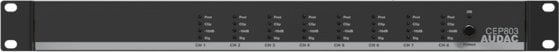Audac CEP803 eight-channel amplifier  8 x