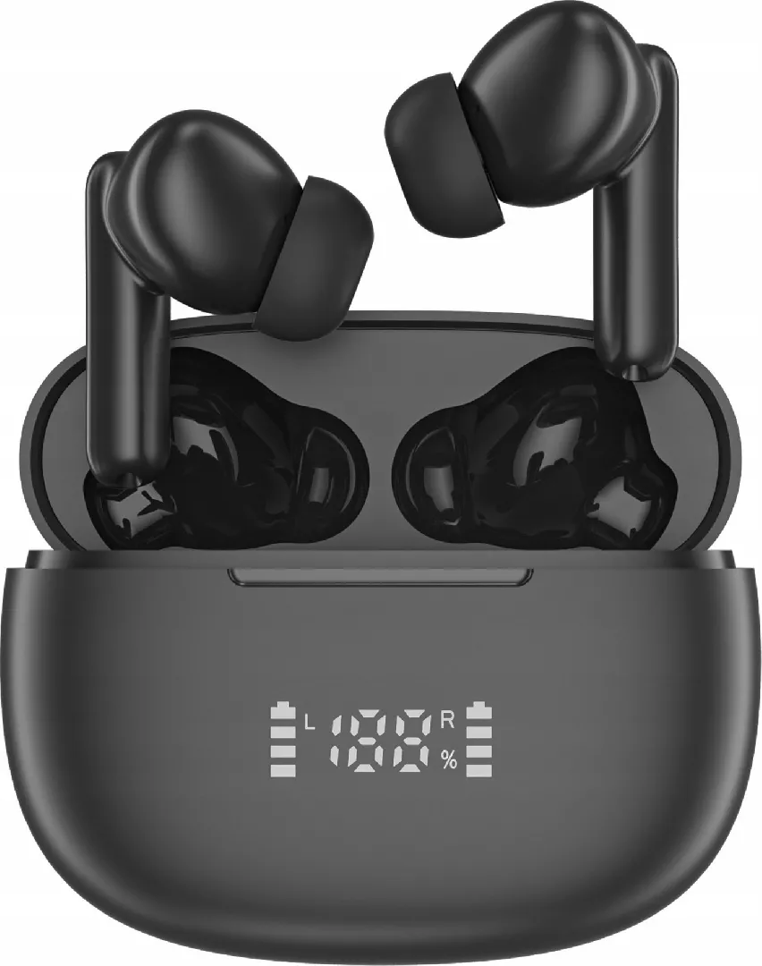 Audeeo True Wireless Earphones With LED