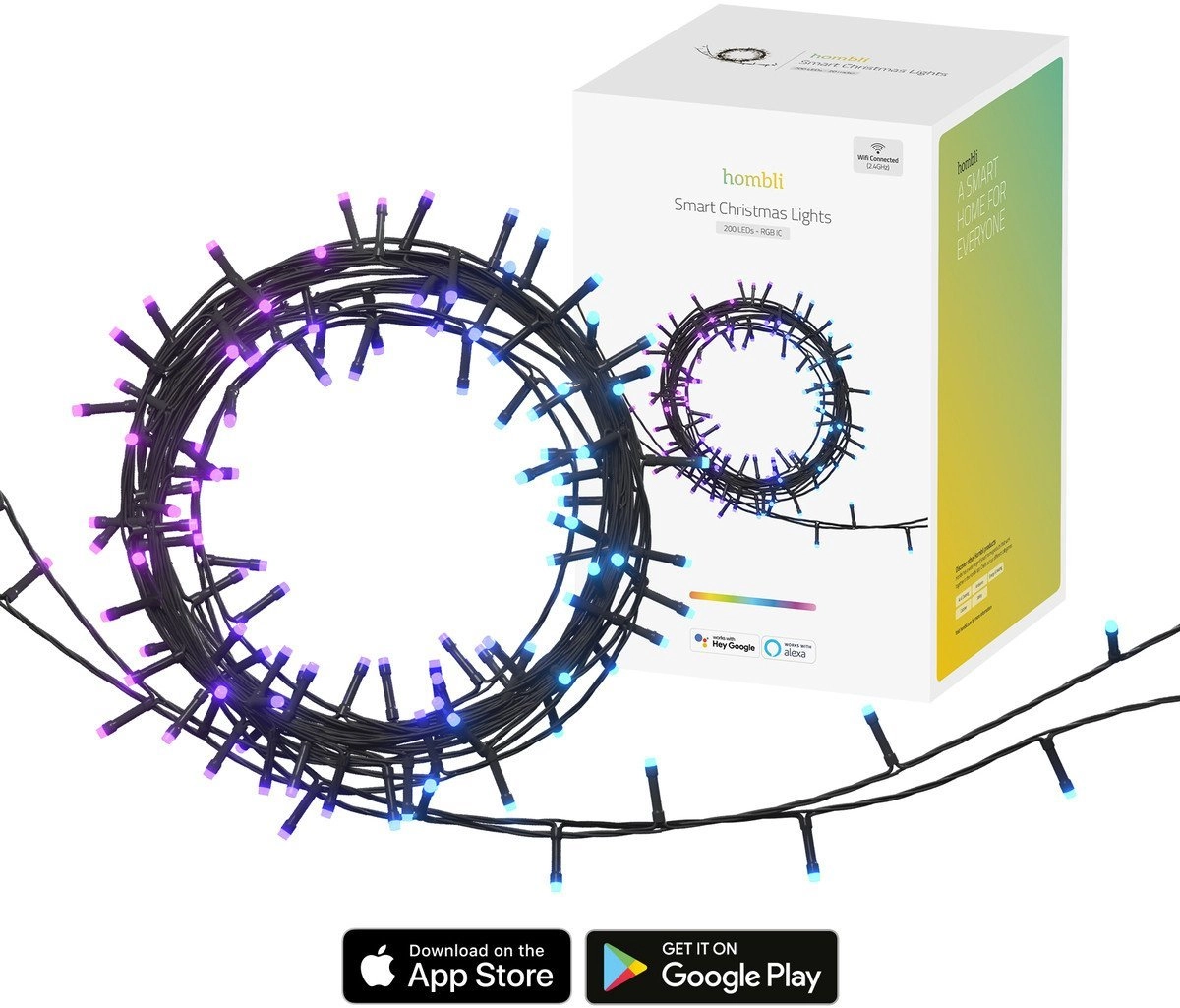 Hombli smart Christmas light RGB -