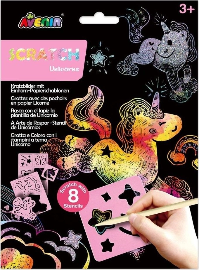 Scratching games with templates - Unicorn