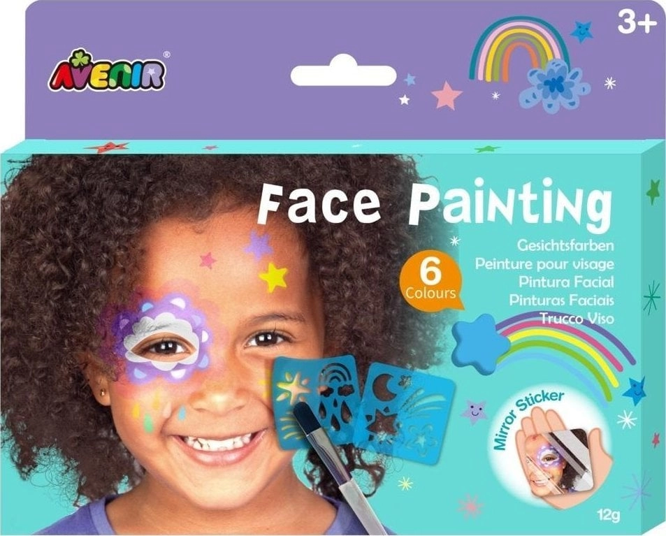 Face painting - Rainbow 6col 1272919