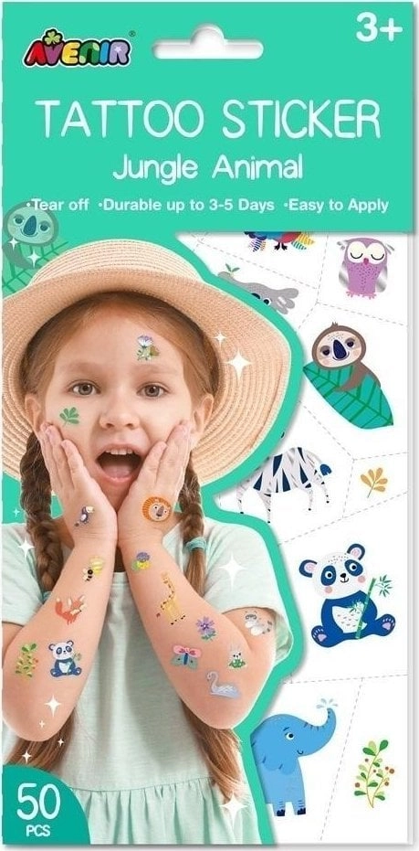 Tattoos - Jungle animals 6920773381448
