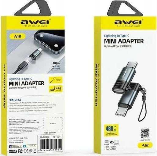 Awei USB adapter AWEI Adapter A12