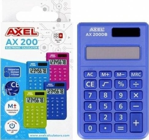 Calculator AXEL CALCULATOR AXEL AX-200DB PUD
