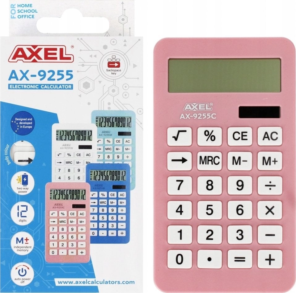 KALKULATOR AX-9255C AXEL 514453 STK KAL42