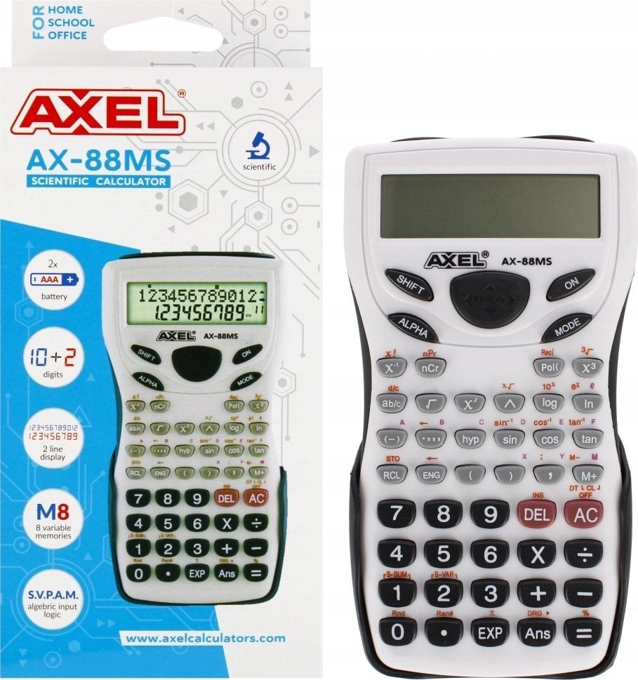 Axel calculator AXEL SCIENTIFIC CALCULATOR AX-88MS