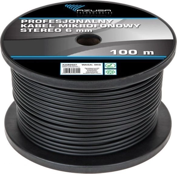Azusa Cable Professional 6mm stereo microphone