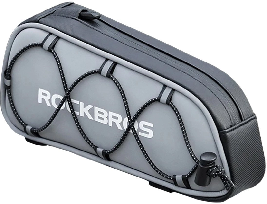 Bicycle pannier bag mounted on the
