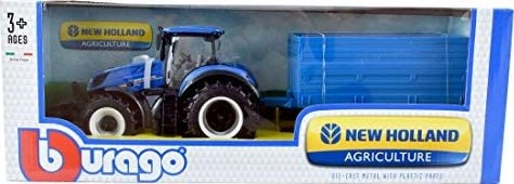 Rot. Traktors Bburago Tractor with trailer