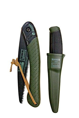 Survival folding saw and LAP-KNIFE bushcraft