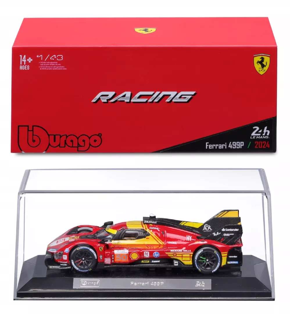 Bburago model ferrari racing - 499p
