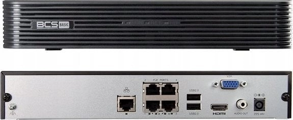 Rejestrator BCS REJESTRATOR IP BCS-B-NVR0401-4P(2.0)