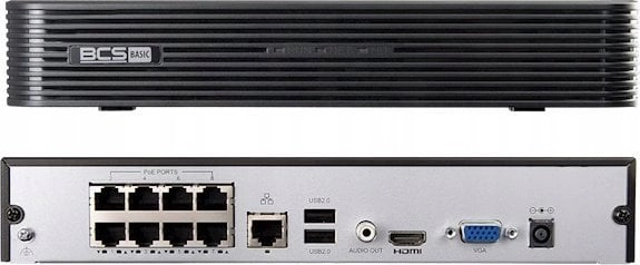 Rejestrator BCS REJESTRATOR IP BCS-B-NVR0801-8P(2.0)
