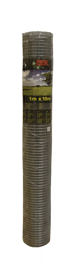 Žogs lodēts stieples 1mx10m (12.7x12