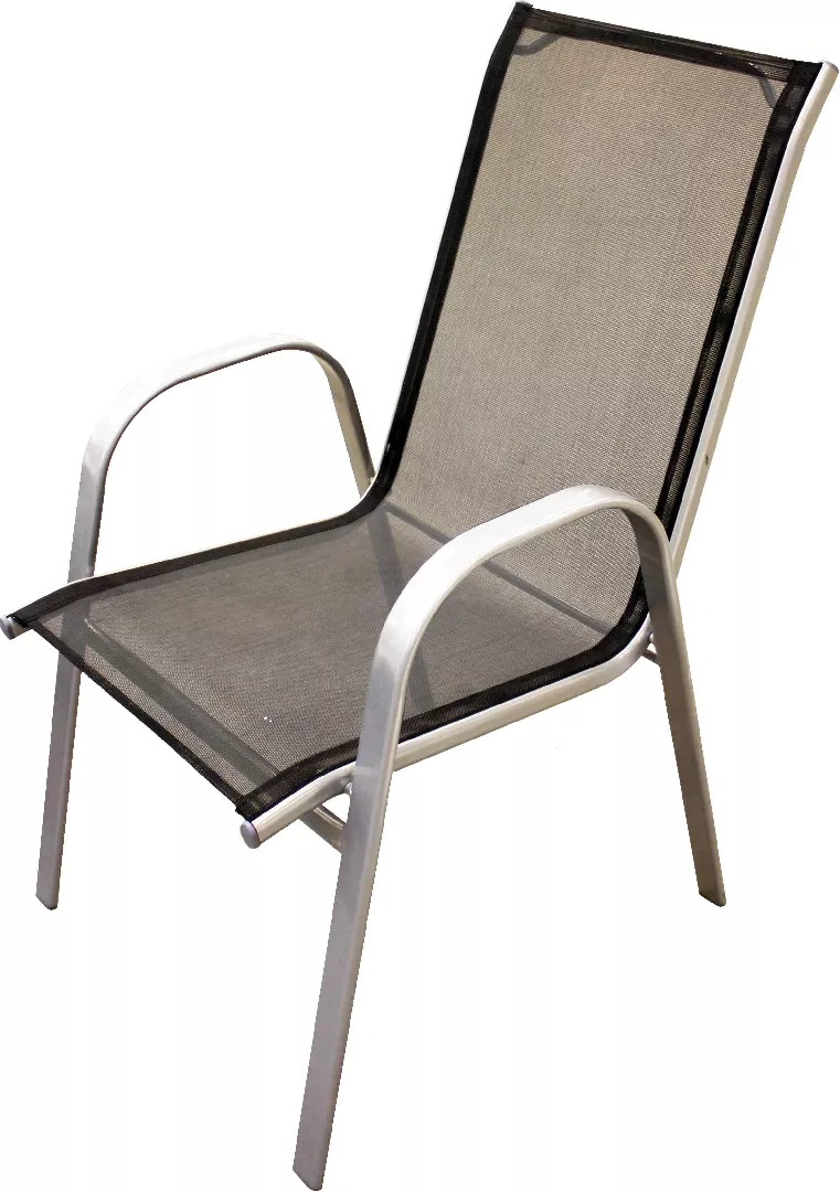 Krēsls metāla melna krāsa 54X70X95cm 9046203