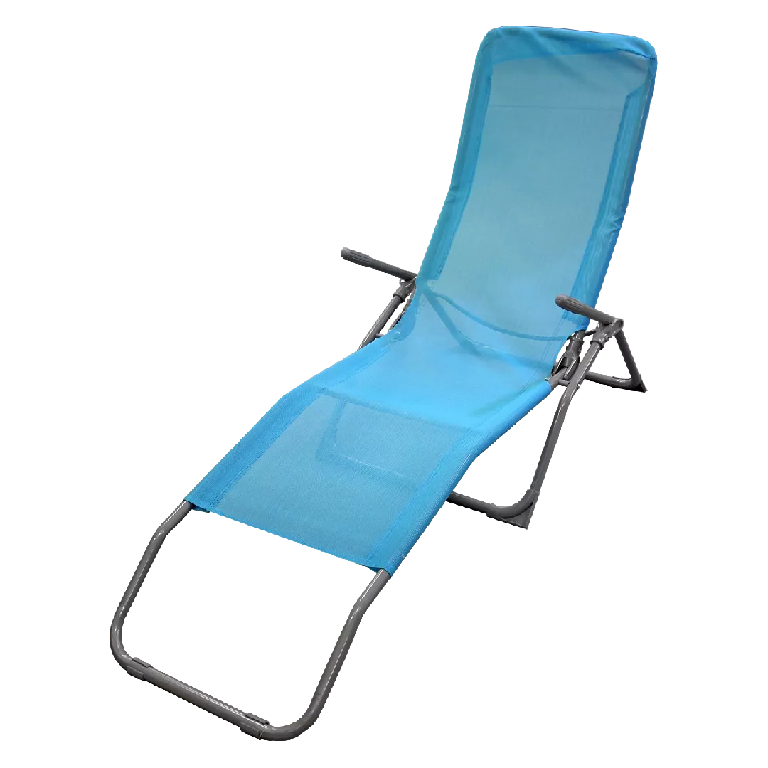 Guļamkrēsls 190x57x94cm zils 4750959055120 9055120