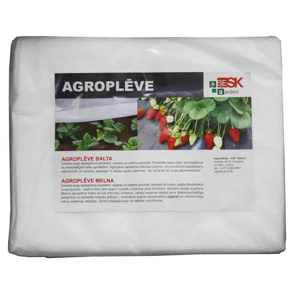 Agroplēve 1.6mx10m 17g/m2 balts 9084847