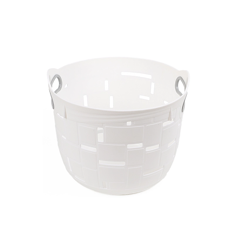 Groziņš plastmasas City 22x22x18cm  balts 9103937