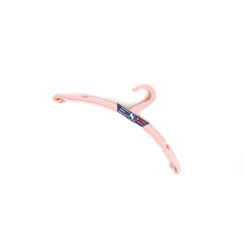 Drēbju pakaramais plastmasas 41x16cm 8gb rozā