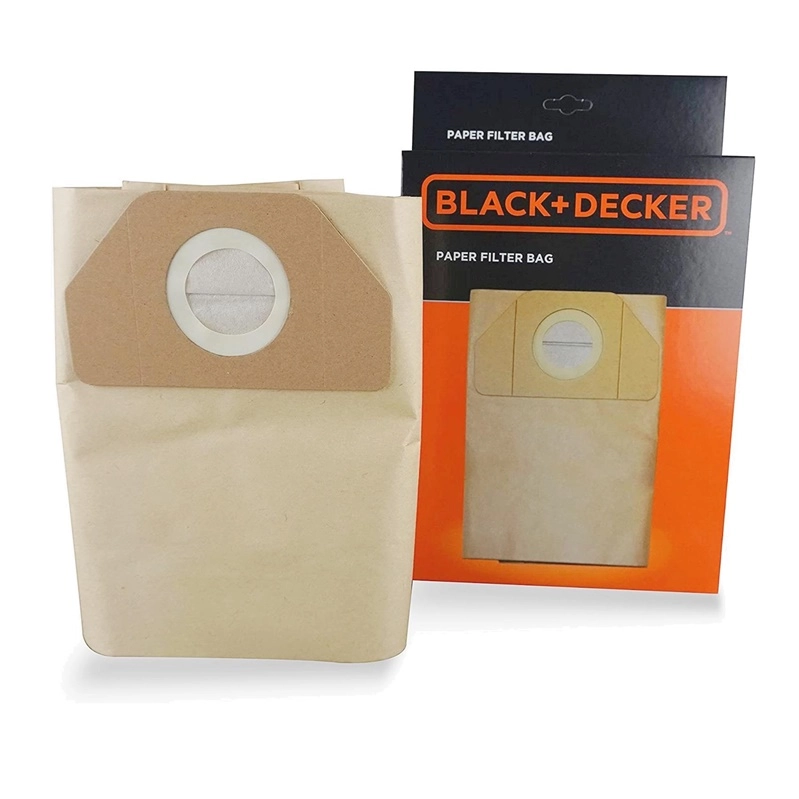 PAPER FILTER BAG 20L BLACK+DECKER 5PCE