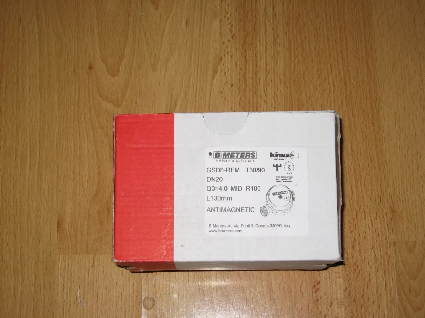 BMETERS Wodomierz JS antymagn. 3/4  przepływ