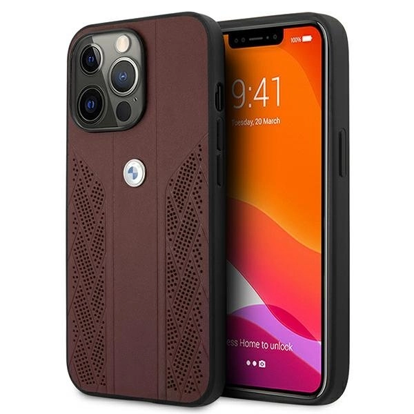 BMW BMHCP13LRSPPR Leather Back Case For