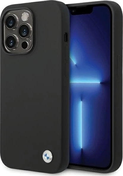 BMW Silicone Metal Logo - iPhone