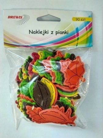 Foam stickers 90 pcs PVC21 leaves