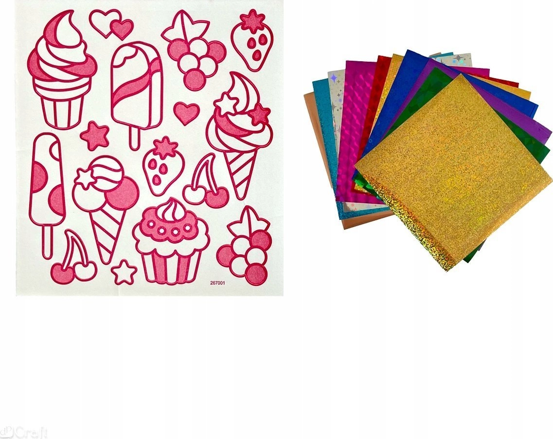 BREWIS Ice cream foam stickers 16