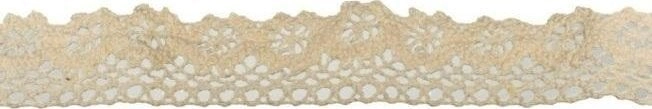 Dekoracja świąteczna BREWIS Koronka 35mmx2m wzór