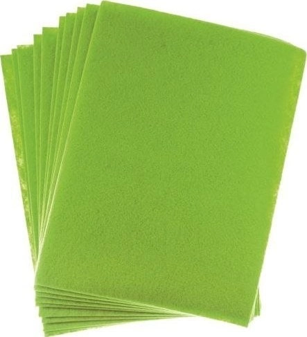 Felt A4 green 1mm 10pcs AA009BRW
