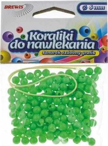 BREWIS Koraliki do nawlekania BREWIS 6mm