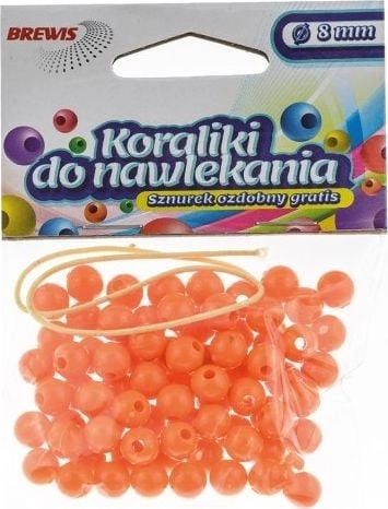 BREWIS Koraliki do nawlekania BREWIS 8mm