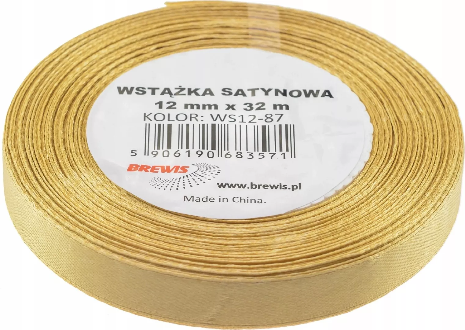 BREWIS Satin ribbon 12mm/32m color 87