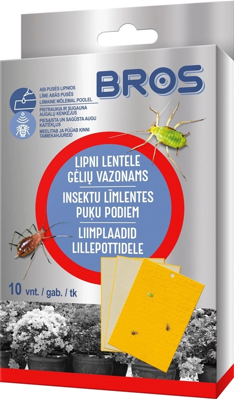 STICKY PLATE FOR POTS BROS 10PC
