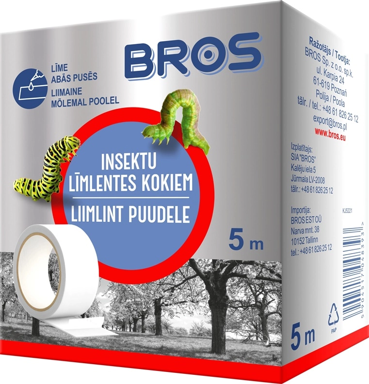 ADHESIVE TREE TRUNK TAPE 5M LV/EE